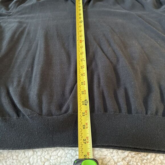 Jos. A. Bank Signature Collection Mens 1/4 Zip Sweater 100% Pima Cott Fall 2XL - Picture 3 of 8